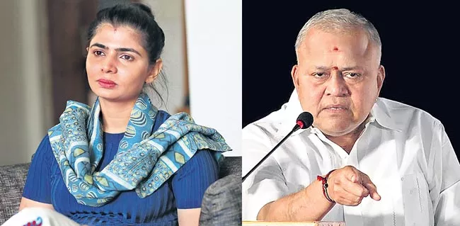 Singer Chinmayi to contest against Radha Ravi in dubbing union elections - Sakshi
