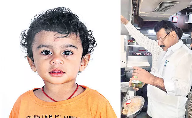 Boy Died With Food Poison in Begumpet Star Hotels - Sakshi