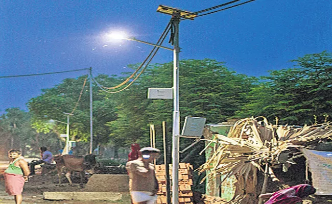 Street Lights Maintaining again to Village Panchayats - Sakshi