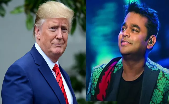 AR Rahman Shares Video Little Friend At Trumps Dinner - Sakshi