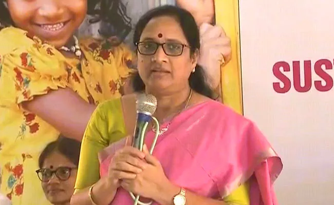 Vasireddy Padma Attended Childrens Convention Seminar In Visakapatnam - Sakshi
