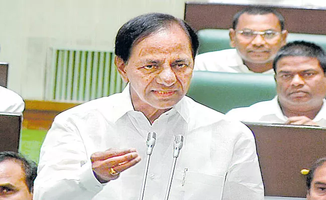 KCR Angry On Central Government At Telangana Assembly Budget Session - Sakshi