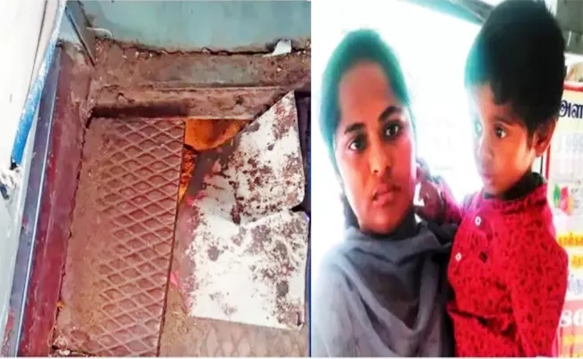 Women Rescue Boy Stuck in RTC Bus in Tamil nadu - Sakshi