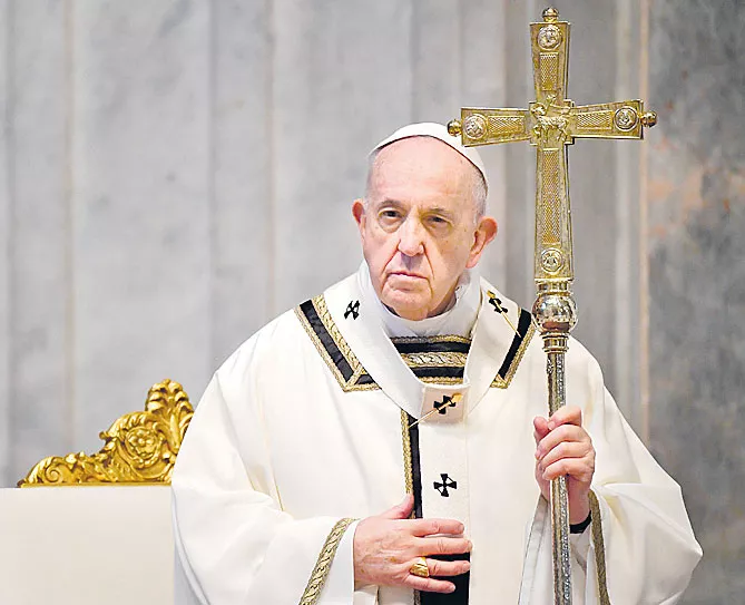Pope Francis to Live-Stream Easter Services from St. Peter’s Basilica - Sakshi