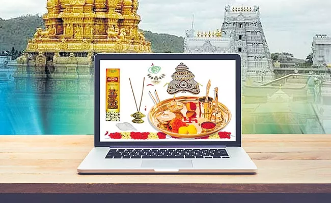 Department Of Divinity Focused On Online Archana In Telangana - Sakshi