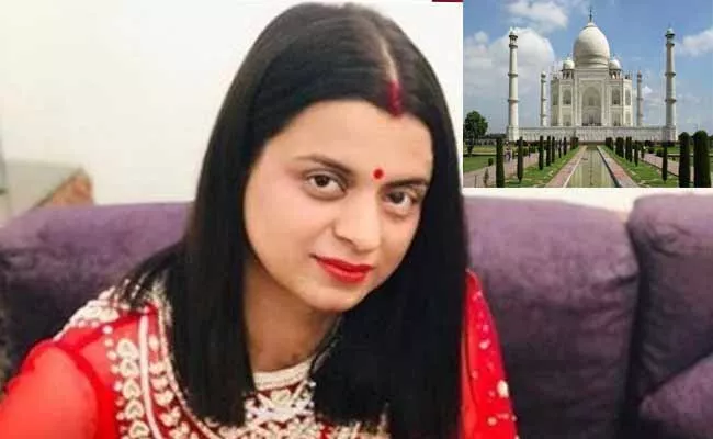 Netizens Fires On Rangoli Chandel Over Her  Comments On Taj Mahal - Sakshi