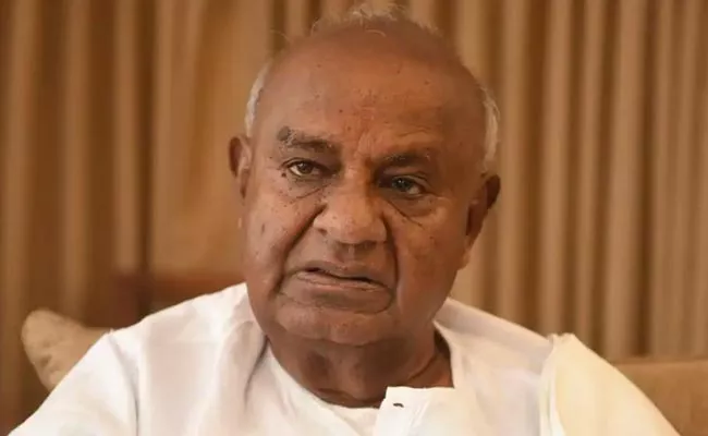 Deve Gowda ready to contest RS polls - Sakshi