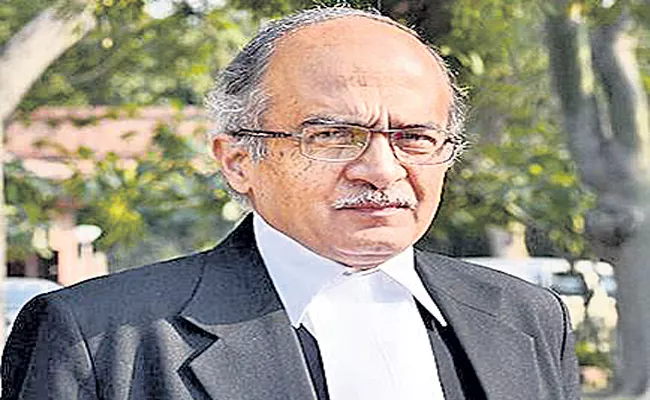 Prashant Bhushan guilty of contempt for tweets against judiciary - Sakshi