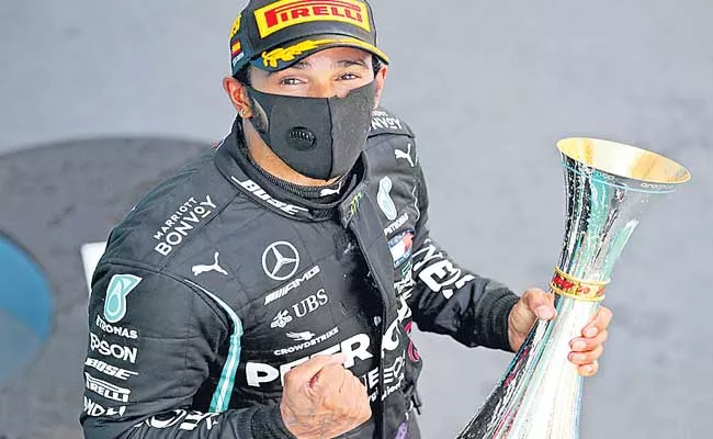 Lewis Hamilton Claims Fourth Win In F1 Season Championship - Sakshi