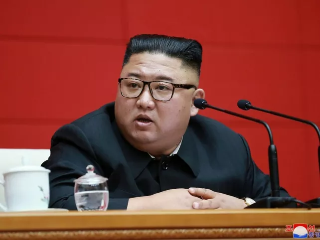 North Korea releases new pictures of Kim Jong-Un - Sakshi