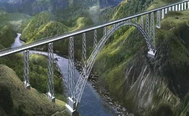 Largest Railway Bridge Connecting Kashmir Come in to Force by Next Year - Sakshi