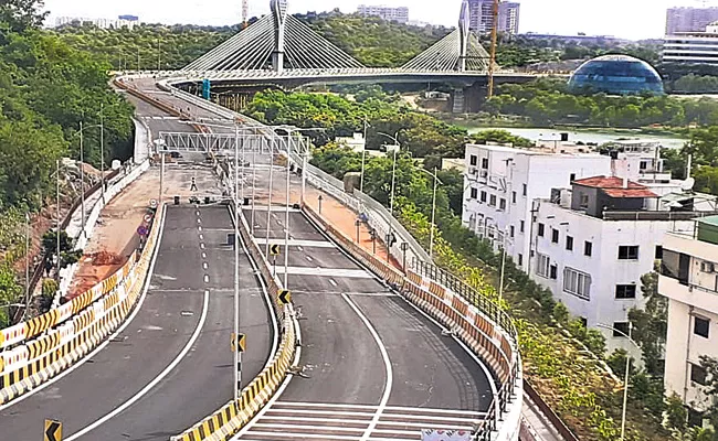 Jubilee Hills Elevated Corridor Works Complete Opening Soon - Sakshi