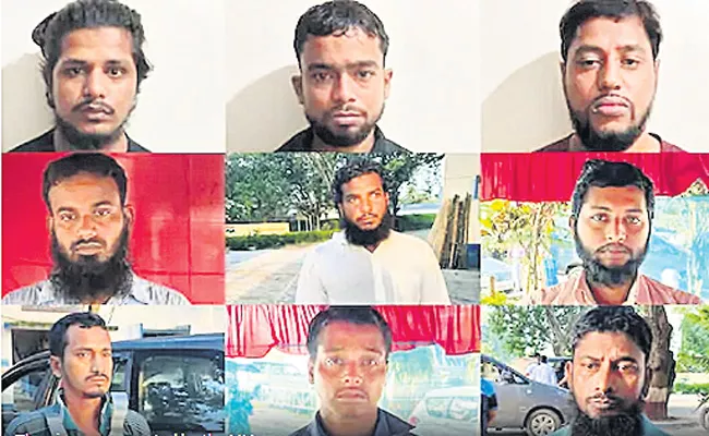 9 Al Qaeda Terrorists Arrested In Kerala and Bengal Raids - Sakshi