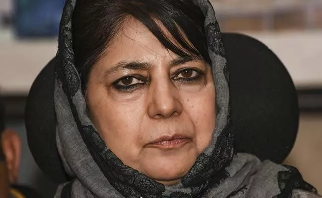 How Long Can Mehbooba Mufti Be Detained Supreme Court Asks Officials - Sakshi