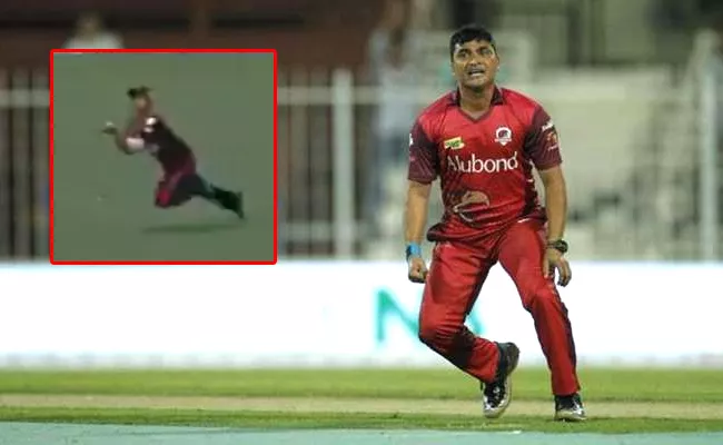 48 Year Old Pravin Tambe Pulls Off A Catch For The Ages - Sakshi