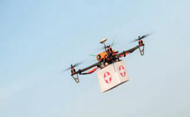 UK Space Agency backs medical drone delivery project - Sakshi
