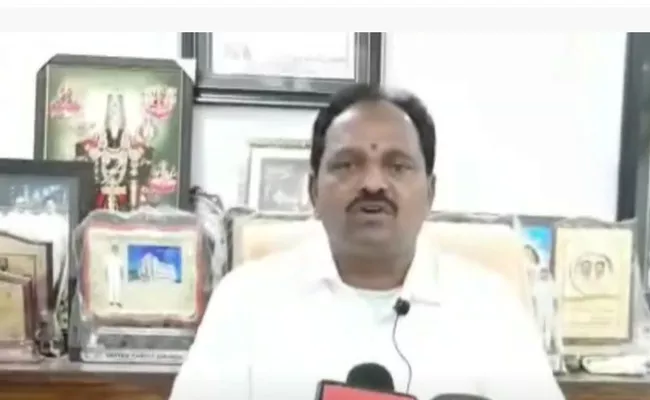 Government Whip Mutyala Naidu Slams TDP Over Land Grabs In Visakhapatnam - Sakshi