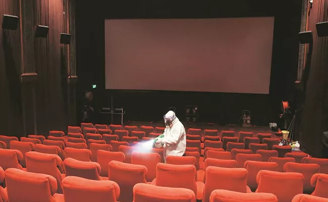 Telangana Government Give Permission To Reopen Cinema Theaters - Sakshi