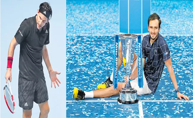 Daniil Medvedev beats Dominic Thiem to win ATP Finals title - Sakshi