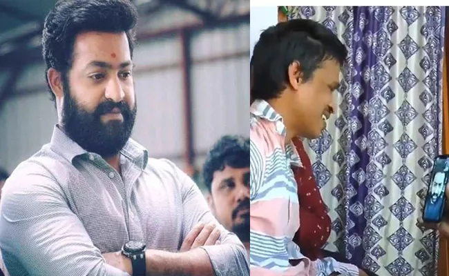 Jr NTR interacts with ailing fan over video call, promises to meet him soon - Sakshi
