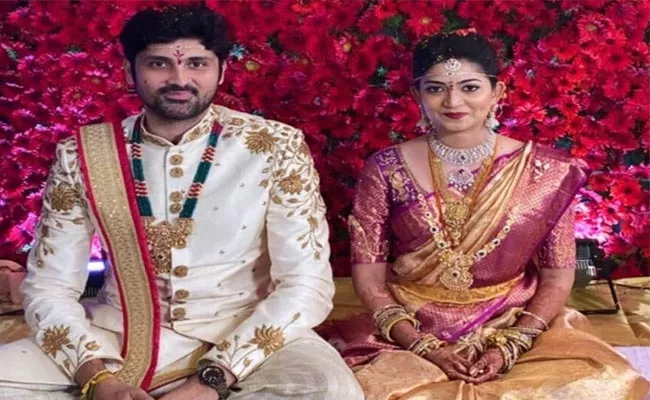 Bigg BossTelugu Fame Samrat Reddy Gets Married To Anjana Sri Likitha - Sakshi