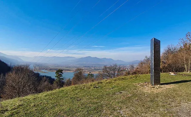 Another Metal Monolith Found In Romania - Sakshi