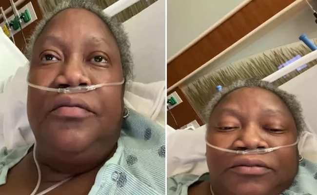Black Woman Viral Video About Discrimination In Corona Hospital - Sakshi