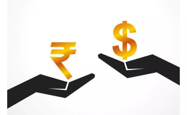 Rupee touches two months high vs dollar - Sakshi