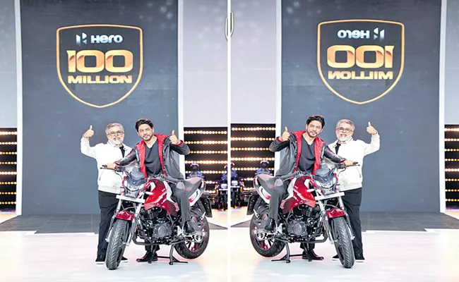 Hero MotoCorp crosses 100-mn milestone in cumulative production - Sakshi