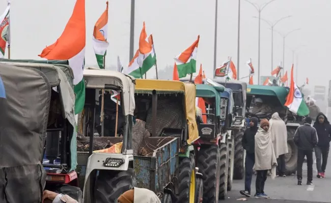 Farmers get permission for republic day tractor march - Sakshi