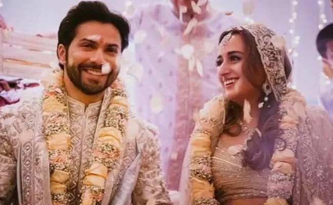 Viral: Varun Dhawan Shares Inside Pics From Marriage Ceremony - Sakshi