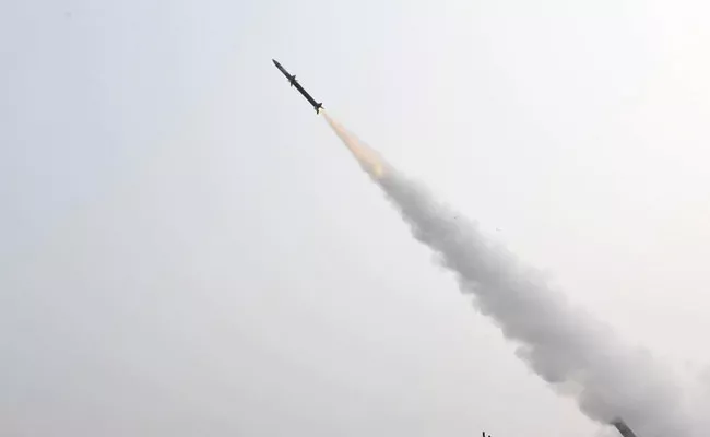 DRDO Conducts Successful Maiden Launch of Akash-NG Missile - Sakshi