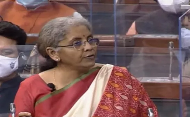Nirmala Sitharaman Says Agriculture Cess Zero Impact On Fuel Price Hike - Sakshi