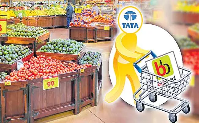 Tata Group Buy To 68 Percent Stake In BigBasket - Sakshi