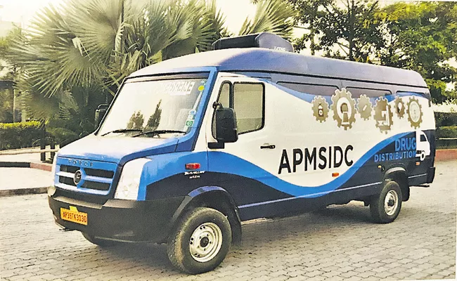 AP Govt Own transport for drug supply to Govt Hospitals - Sakshi