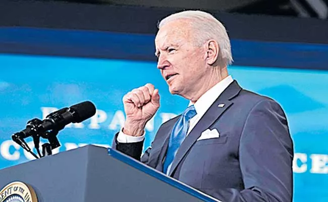 USA President Joe Biden Announces American Rescue Plan - Sakshi