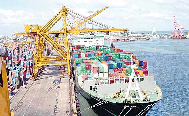 Cargo traffic at 12 major ports falls for 11th month in February - Sakshi