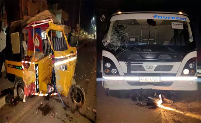 One Man Died In Ananthapur Due To Private Driver Harsh Driving - Sakshi