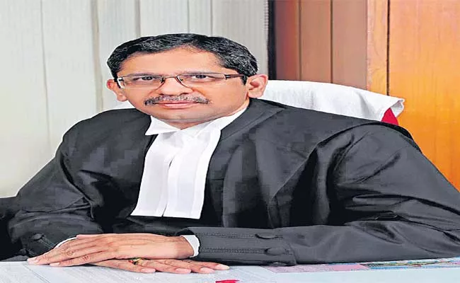 CJI SA Bobde Recommends Justice NV Ramana As His Successor - Sakshi