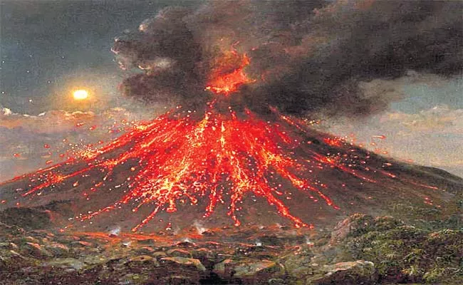 Eruption of Mount Tambora In Indonesia - Sakshi