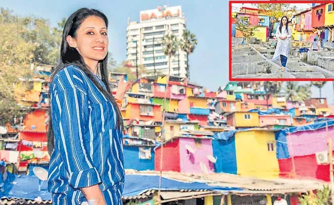 Artist Rouble Nagi paints 43,000 houses at Dharavi in Mumbai - Sakshi