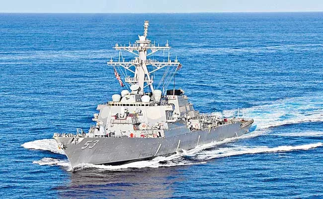 US Navy Conducts Patrol in Indian EEZ Without Consent - Sakshi