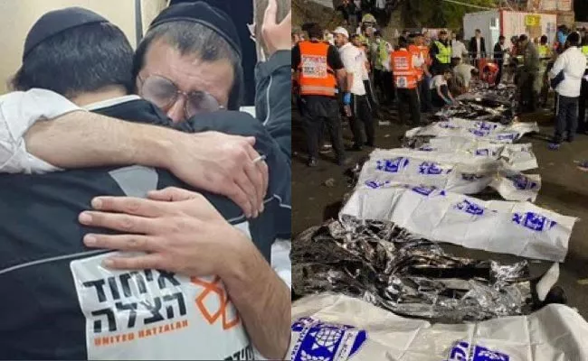 Israel: 44 Killed In Stampede Religious Festival - Sakshi