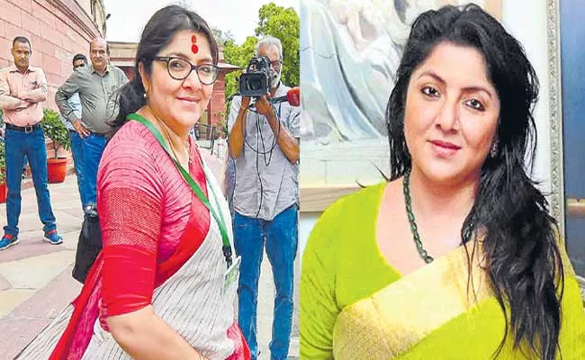 Locket Chatterjee Is A BJP Most Visible Woman Candidate In West Bengal - Sakshi