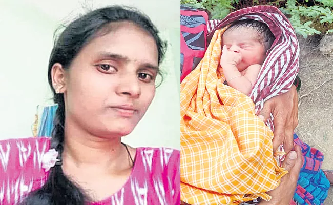 Pregnant Lady Mounika Deceased With Breathing Problem In Vardhannapeta - Sakshi
