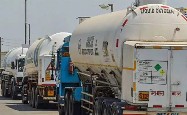 NHAI Exempts Tankers Carrying Liquid Medical Oxygen From Toll Fee - Sakshi