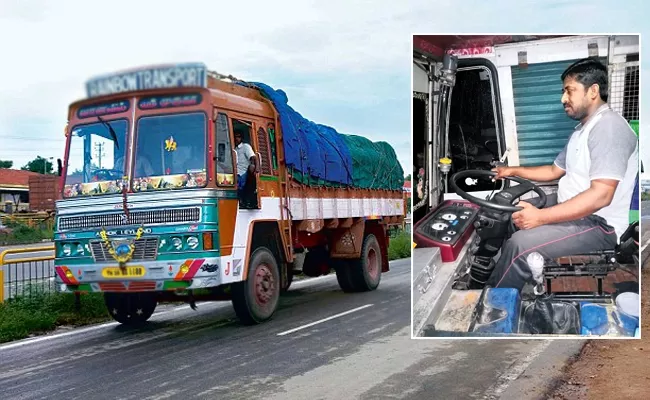 Shortage Of Lorry Drivers In Andhra Pradesh Recruit From Other States - Sakshi