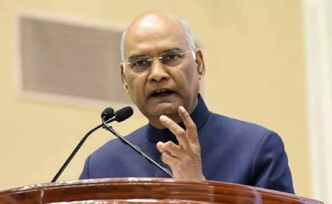 President Ram Nath Kovind About His Salary And Tax Deductions Creates Rucks In Twitter - Sakshi
