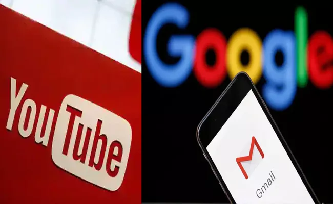 Google restores YouTube, Gmail services after multiple users face outage - Sakshi