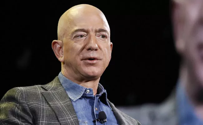 Jeff Bezos Thanked Employees and customers For Space Trip, Backlash - Sakshi